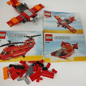 Lego Creator, 3-in-1 Red Rotors (31003) - 100% complete, no box