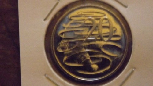 2010 AU 20 CENT COIN /"UNC/" FROM MINT BAG,VERY NICE COINS IN 2X2 HOLDERS