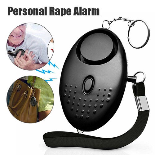 Mini Safety Security Alarm Key Chain Police Approved Personal Panic Attack 140db