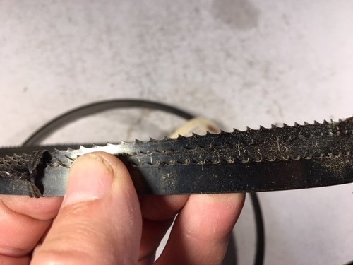 12/' 5/" 149/" Bandsaw Blades 2 3//8/" Wide 6 TPI Two 0.025/" thick Long