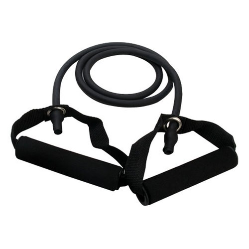 35 lbsresistance exercise workout tube heavy fitness band physio crossfit Black