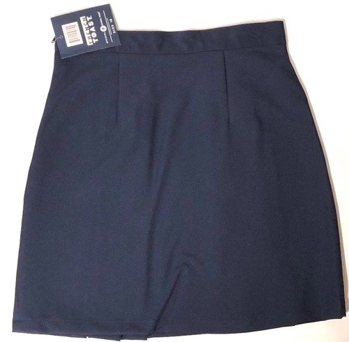 French Toast Girls Navy Blue Pleated Skirt Size 16 20 Official School Wear 18