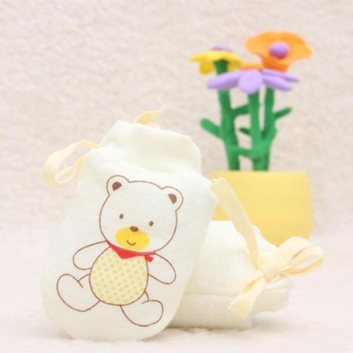 1PC Lovely Infant Baby Boys Girls Anti Scratch Mittens Soft Newborn Rope Gloves