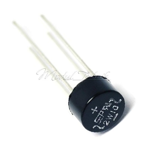 10PCS 2W10 2A Bridge Diode Rectifier