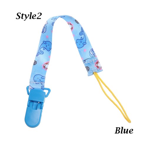 Infant Colorful Nipple Strap Pacifier Chain Dummy Clips Soother Baby Teething