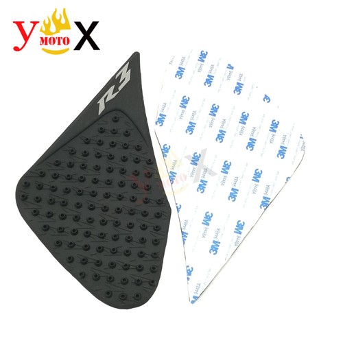 Gas Tank Pad Traction Side Fuel Knee Decal Protector For Yamaha YZF R3 2013-2016