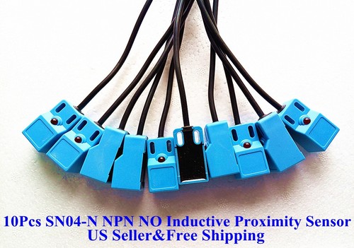 10PCS SN04-N 4mm Inductive Proximity Sensor Detection Switch NPN NO DC 10-30V