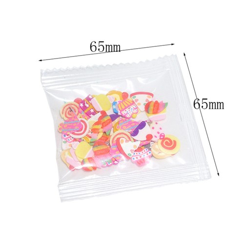Crystal Clay Vase Filler Crunchy Mixture Slice Fimo Clay Nail Art Tips