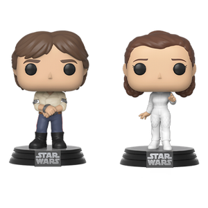VINILE STAR WARS 2PK Han /& Leia POP