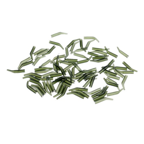 100pcs//pack Line Aligners-in Carp Fishing Accessories Hook Sleeves 18//20mm
