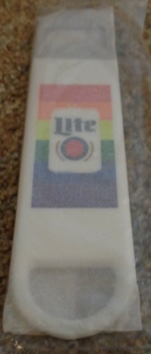 NEW Miller Lite /"Rainbow/" Beer Bottle Opener