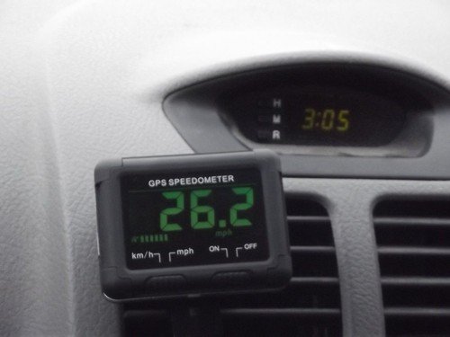 Speedo Gps Montaje De Ventilación De Aire Conducción Escuela Secundaria mph km//h Coche Barco Bici HP02