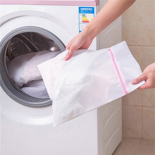 3x Laundry Washing Mesh Net Lingerie Underwears Bra Clothes Sock Zipped Wash Bag