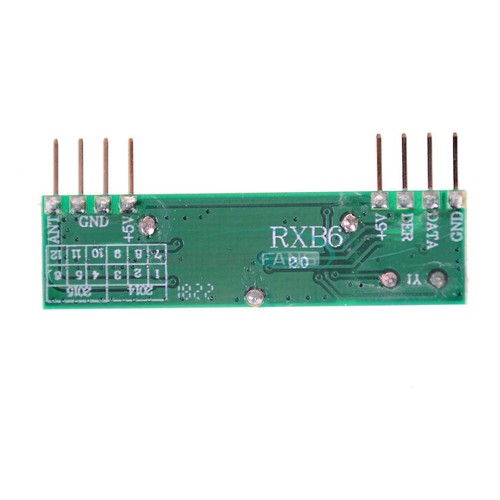 5PCS 433Mhz RXB6 Superheterodyne Wireless Receiver Module for Arduino//ARM//AVR