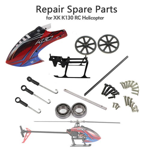 Haube RC Hubschrauber Teil für Wltoys Xk K130 Reparatur Haupt Schaft Zubehör