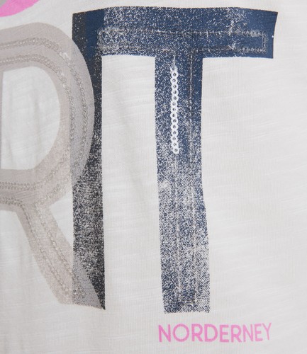 SOCCX T-Shirt mit buntem Logo und Pailletten NEU /& OVP