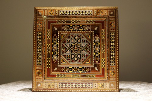 Bois Bijoux encadré artisanat K 2-2-49 non incluse subdivision Box