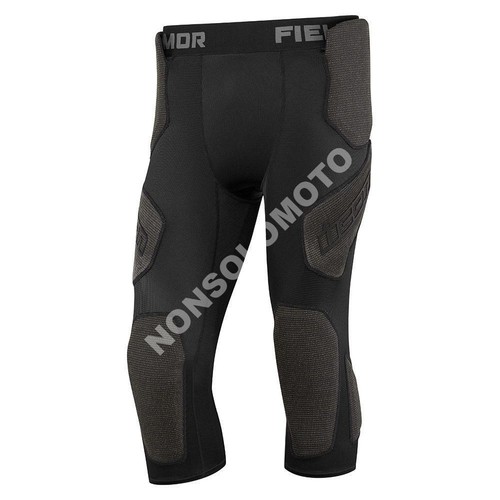 Pantaloncini Protezione Moto Strada Enduro Quad Field Armor Nero