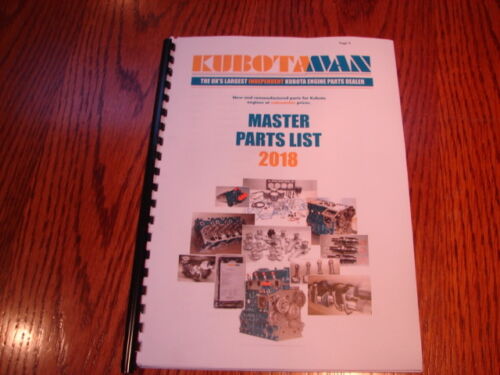 KUBOTA MAN  PRODUCT  LIST /Kubota parts for less-save £££££s Toro Hayter,kx kh 