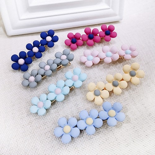 Cute Flower Princess Hairpin Kids Girl Hair Clips Barrettes for Children Lovely