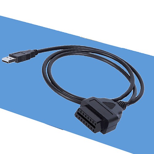 16Pin OBD2 To USB Port Charger Adapter Cable Connector Diagnostic Tool EWG