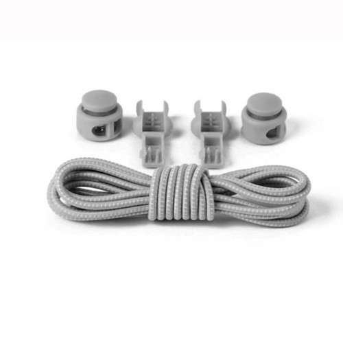 No Tie Shoelaces Lock Shoe Laces Running Jogging Sneakers Trainer Shoestrings