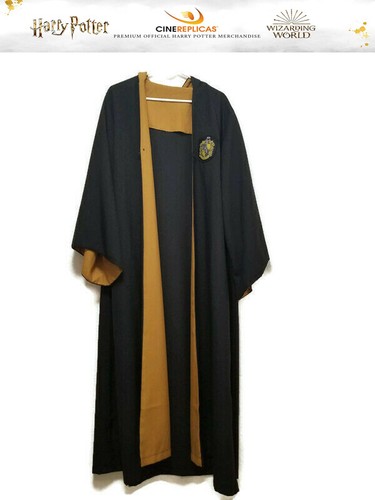 Hogwarts Wizarding World HP Harry Potter Unisex Adult L Hufflepuff House Robe