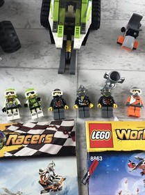 Lego World Racers 8863 Blizzard's Peak (not Complete)