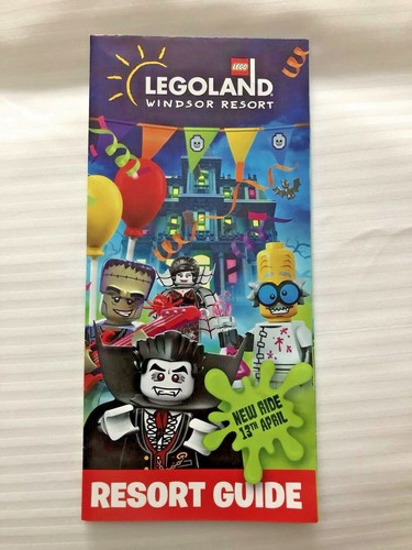 LEGOLAND LEGO LAND WINDSOR 2019 UK UNITED KINGDOM RESORT GUIDE MAP LEAFLET *NEW*