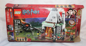 LEGO 4738 Harry Potter Hagrid's Hut Replacement Box + Instruction Manual ONLY