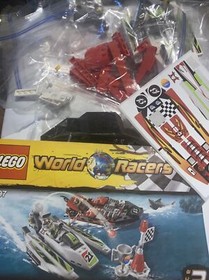 LEGO WORLD RACERS 8897 Jagged Jaws Reef - Open Box, Sealed Bags