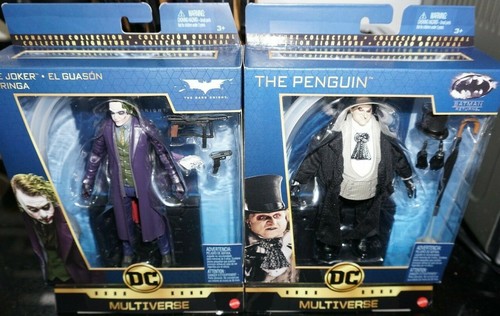 Mattel DC Multiverse Deluxe 6/" DARK KNIGHT JOKER BATMAN PENGUIN WAVE 3 IN STOCK