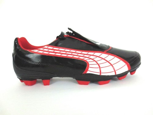 Homme Puma V4.10 FG Firm Ground Chaussures De Football Soccer Crampons Chaussures Taille 9 US
