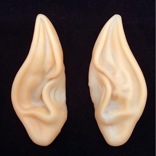 Halloween Costume Silicone Elf Ears Nose Cosplay Party Props Creative Gift