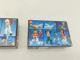 LEGO 8714 8712 Technic Figures Technic Figures Original Box Bundle Vintage Retro