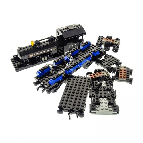 1 x Lego System Teile Set Modell My Own Train 10205 Lokomotive Sticker /'317/' Zug