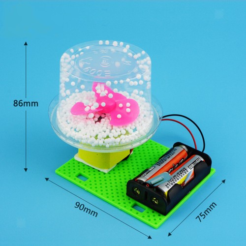 Electrostatic Snow Device Physics Learning Resource Assembling Toy Gift Game
