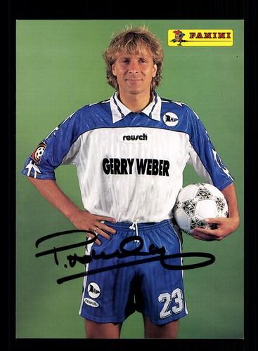 Peter Hobday Autogrammkarte Arminia Bielefeld 1996-97 Original A 193857