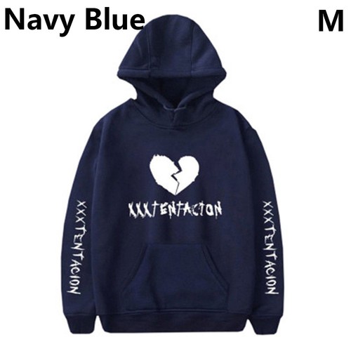 Tops High Quality Brushed Sweatshirts Xxxtentacion Printing Long Sleeve Hoodies