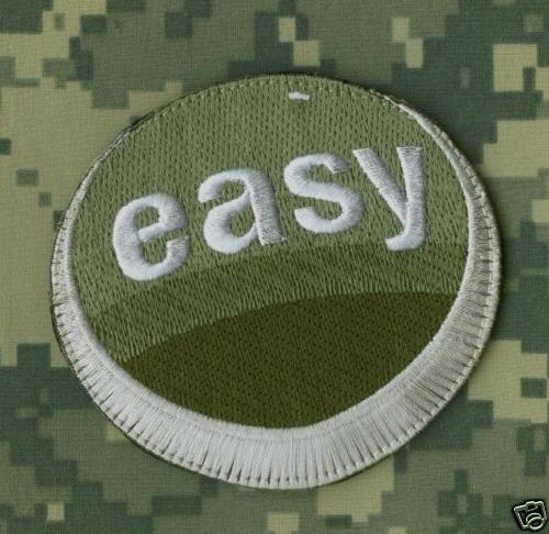TRUNK MONKEY EASY BUTTON TALIBAN TERMINATOR ACU PATCH