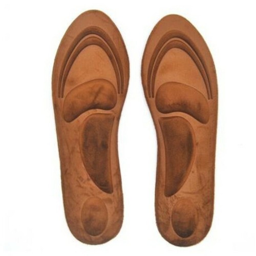 Orthopädische Einlegesohlen aus 4D-Wildleder-Memory-Foam-Orthopädieschuhpolster