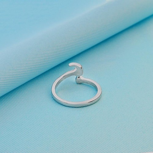 Depression Ring Semicolon Silver Suicide Awareness Joy Charm Women Girls Survive