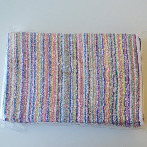 ECO Stripe Face Towel 5 sheets set Made in Imabari Japan