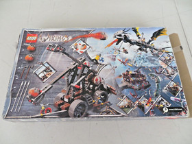 LEGO Vikings: Viking Double Catapault Versus the Armoured Ofnir Dragon (7021)