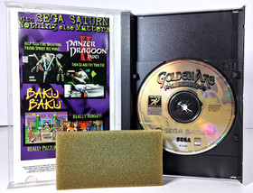 Golden Axe: The Duel (Sega Saturn, 1996) CIB Tested