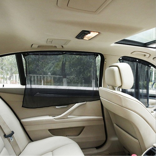 2 stücke Auto Sonnenschutz Fenster Uv-schutz Sonnenschutz Vorhang Mit Saugnapf