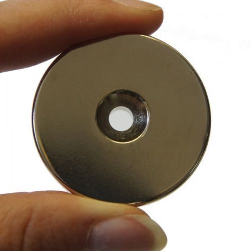 1 bis 100 Neodym Ringmagnete 40x8 mm groß N45 sehr starker großer Ring Magnet