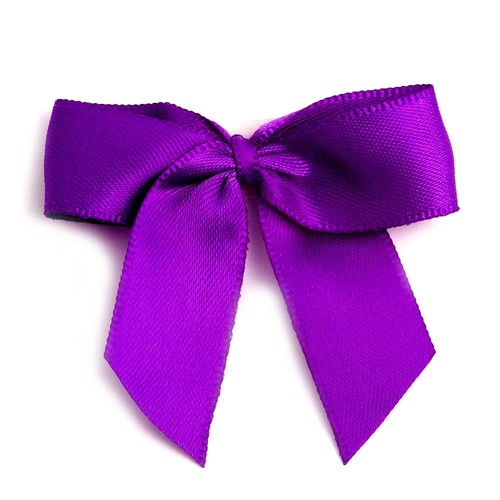 Satin Fabric 15mm Ribbon Bows Card Making Craft Embellishment Sewing