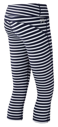 New Balance Women/'s J Crew Imprimé Capri Bleu Marine avec Blanc