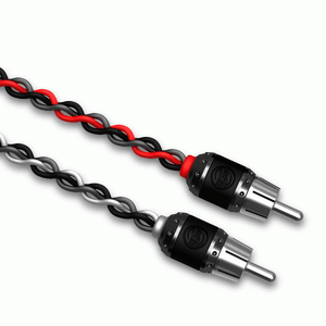 T-Spec V12RCA-1-52 V12 1.5 Feet Rca Audio Cable 2 Ch W// Split Tip V12Rca-1.52
